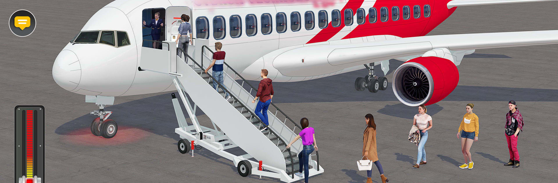 Airplane flight Simulator Game