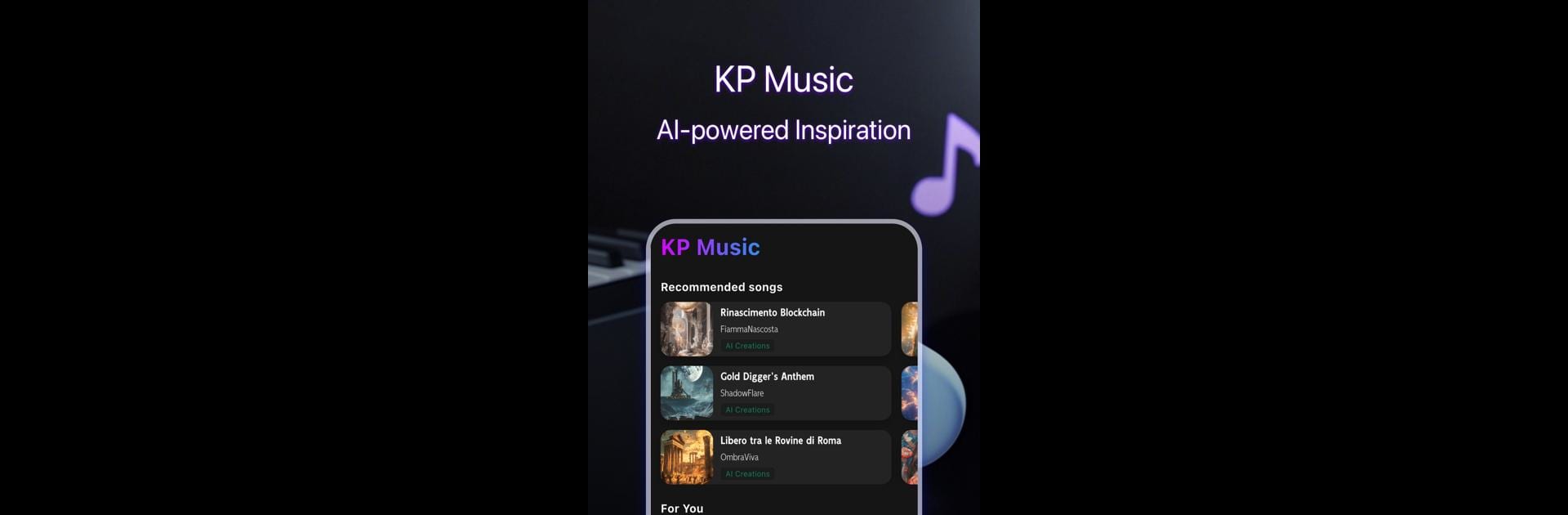 KP Music AI : Chansons IA