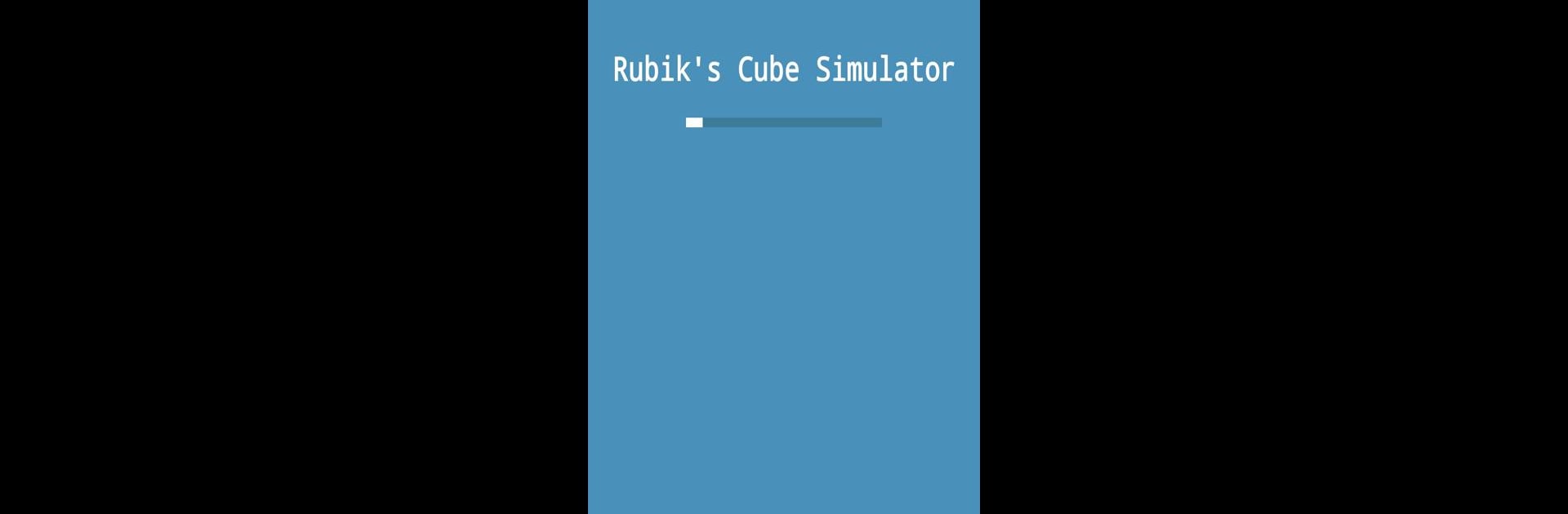 Rubik's Cube Simulator