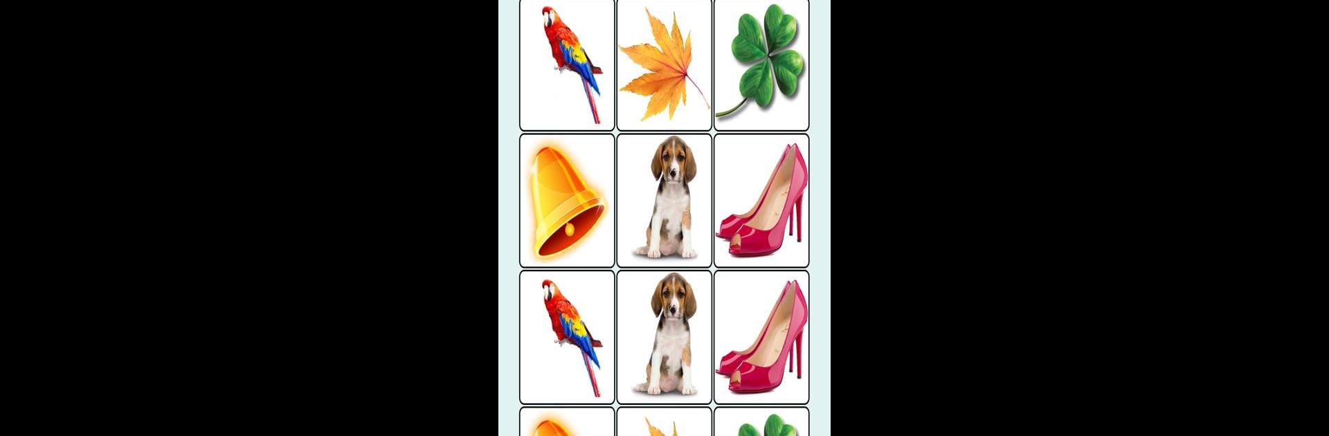 Brain game. Picture Match.