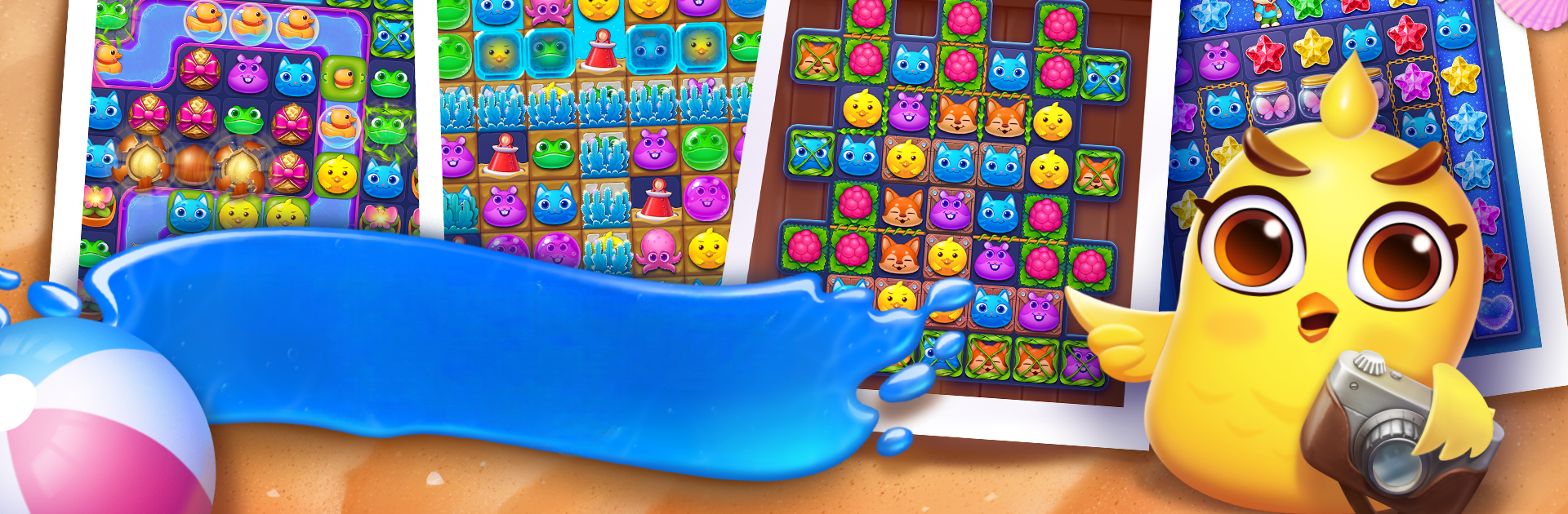 Summer Friends－Match 3 puzzles