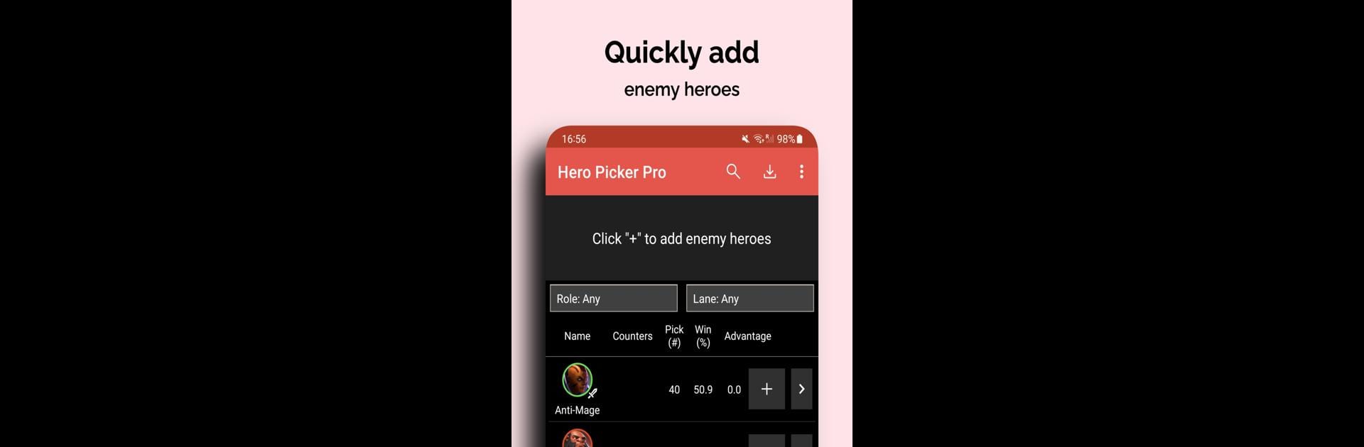 Hero Picker Pro for Dota 2