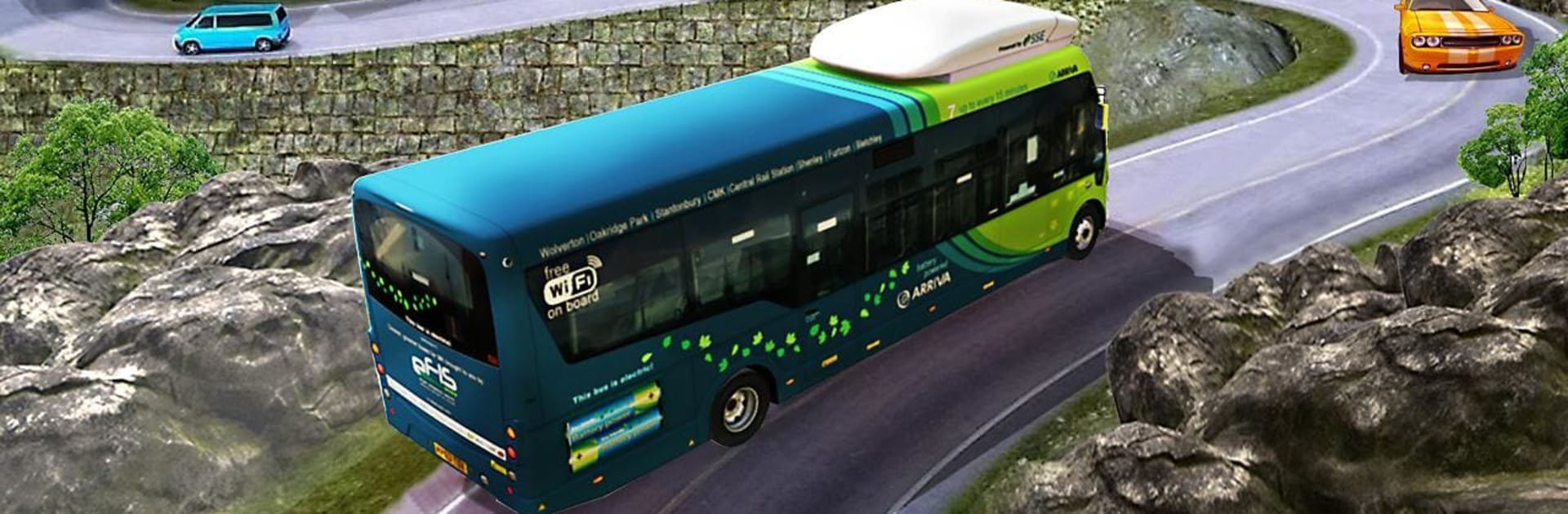 Uphill Bus Game Simulator 2019