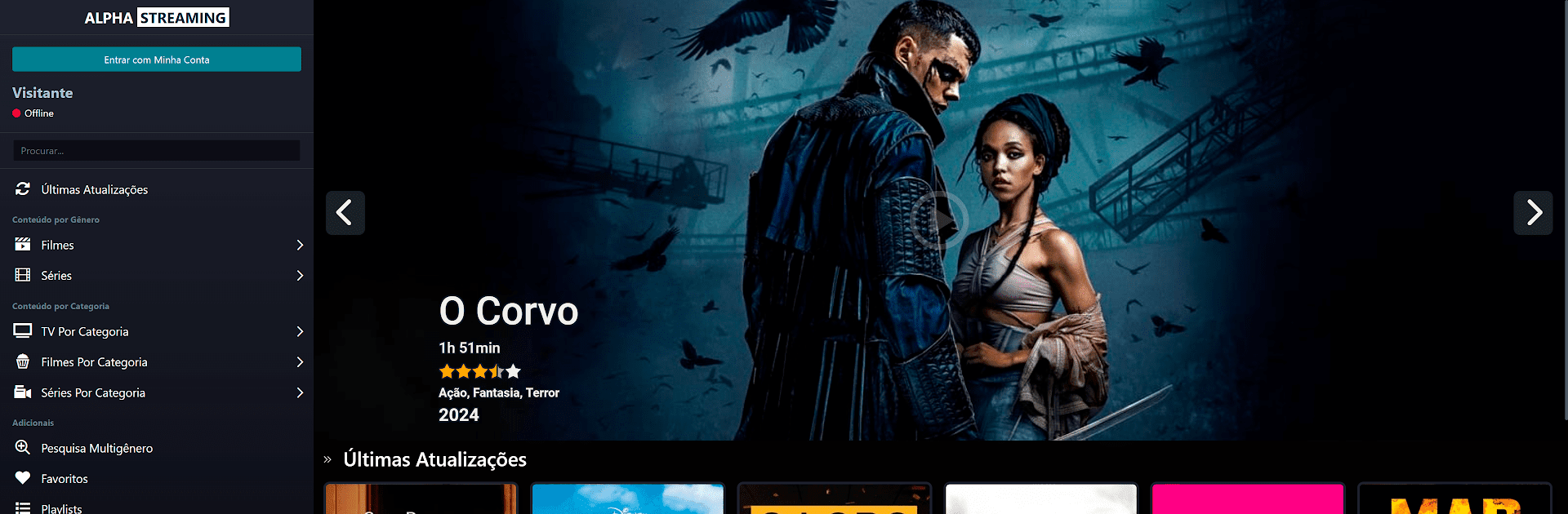 Alpha Streaming