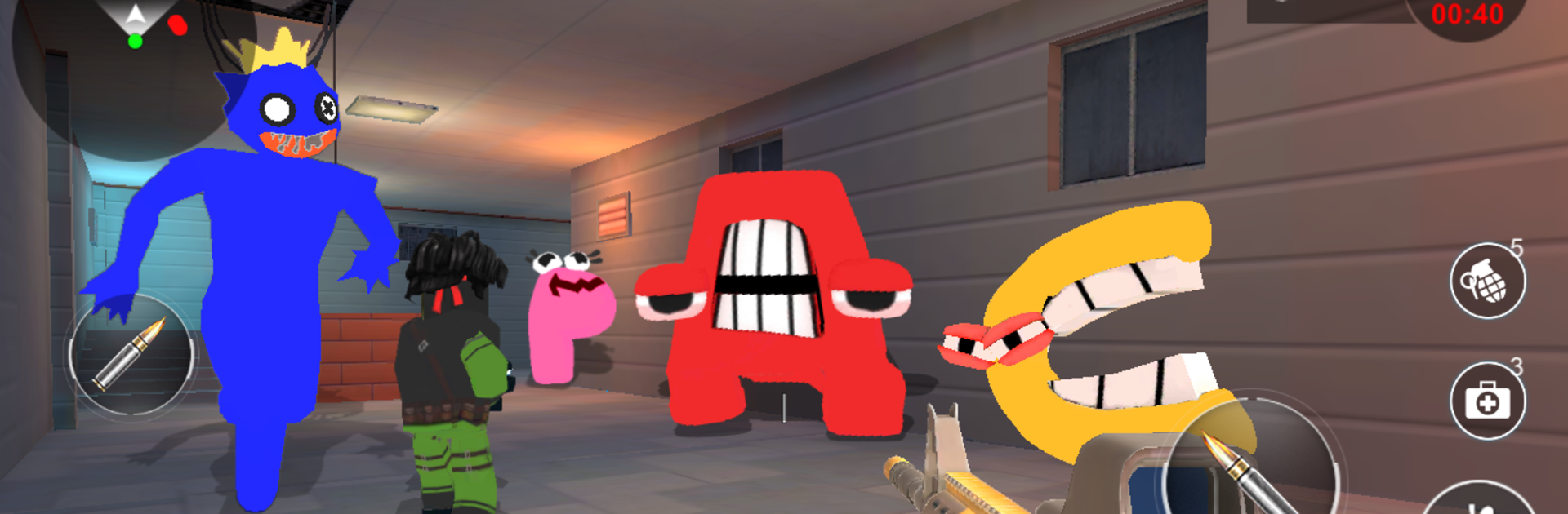 Alphabet Critical Gun Strike