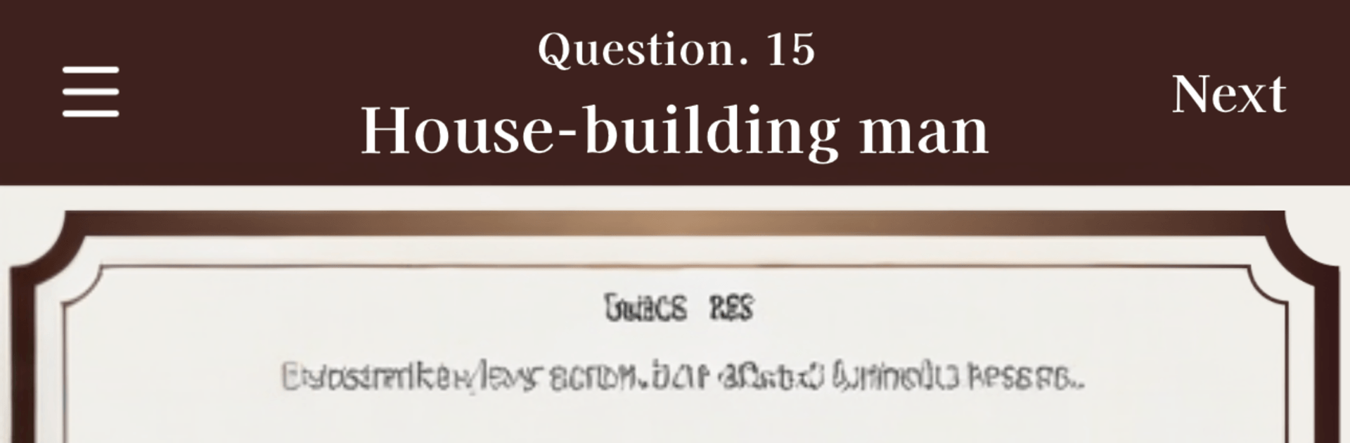 Situation Puzzle