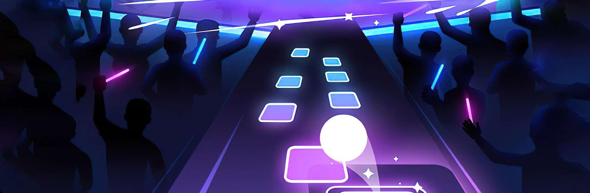 Play Piano Music Hop: EDM Rush！ Online for Free on PC & Mobile