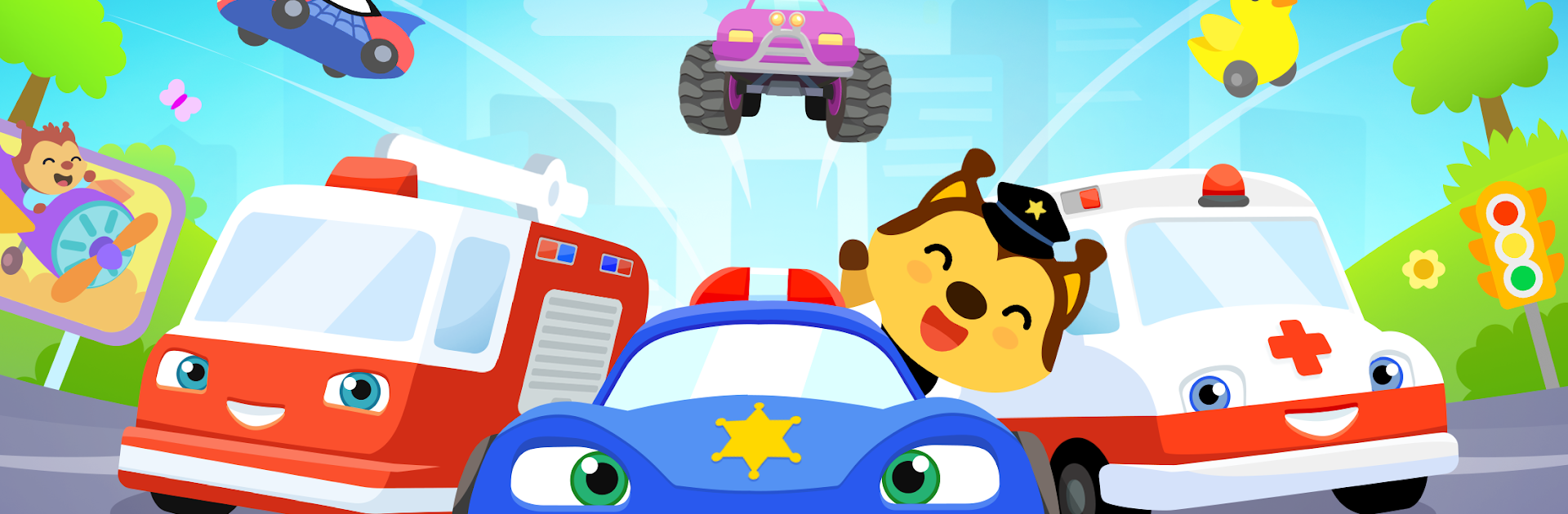 Car games for kids & toddler