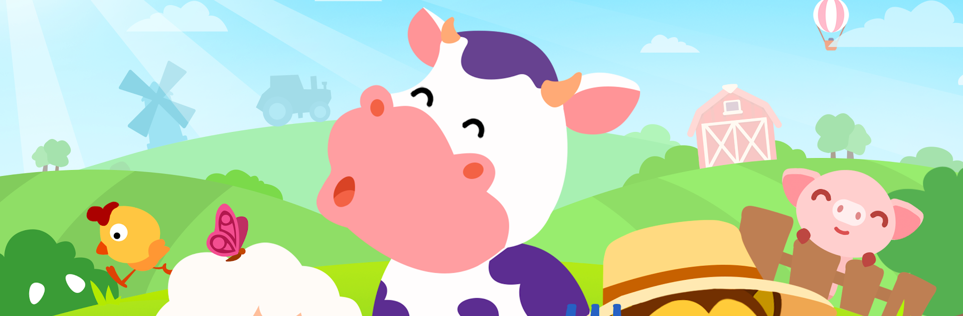 My First Animals ~ Animal sounds games for babies