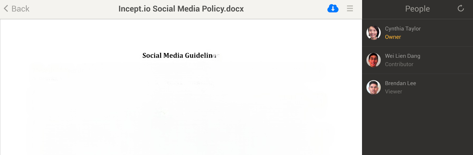 Amazon WorkDocs
