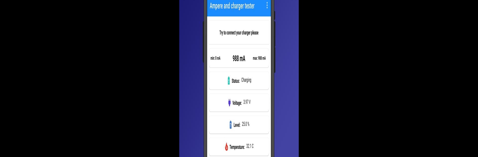 Ampere and charger tester