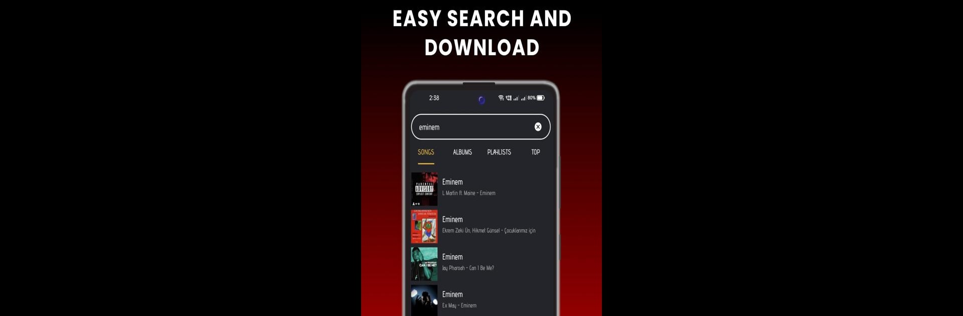 GetMp3 - Mp3 music downloader