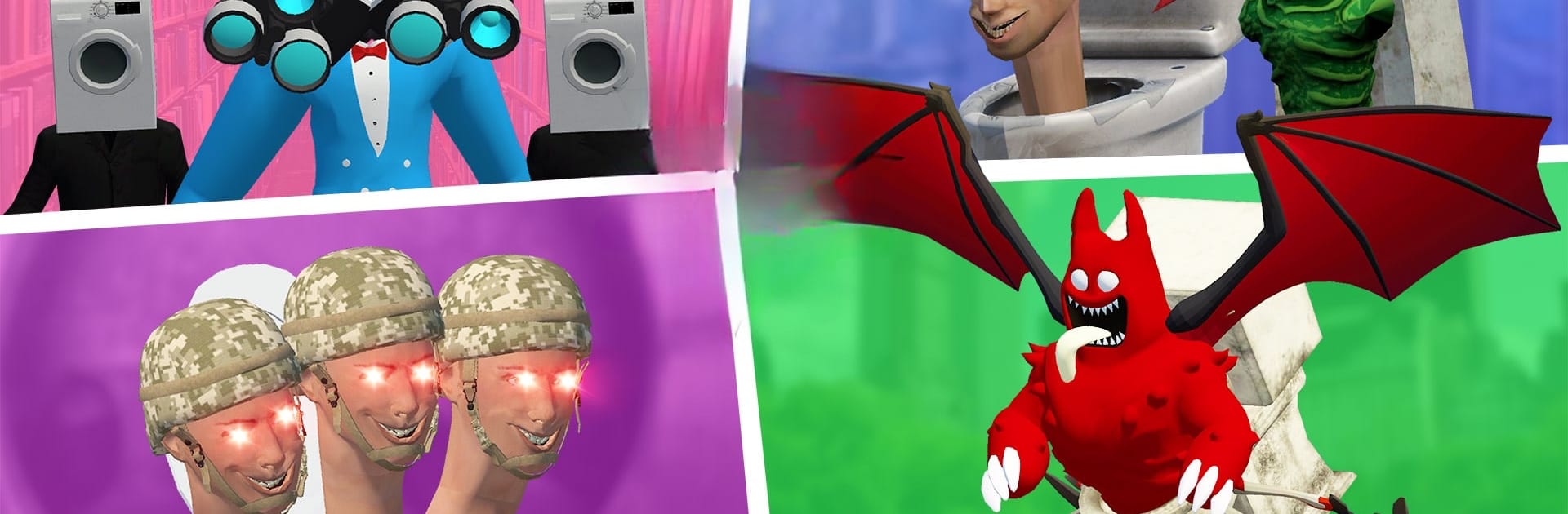 Merge Toilet: Skibidii Monster