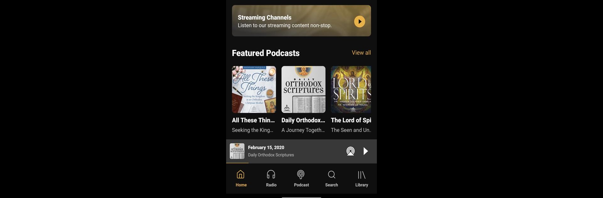 Ancient Faith Radio