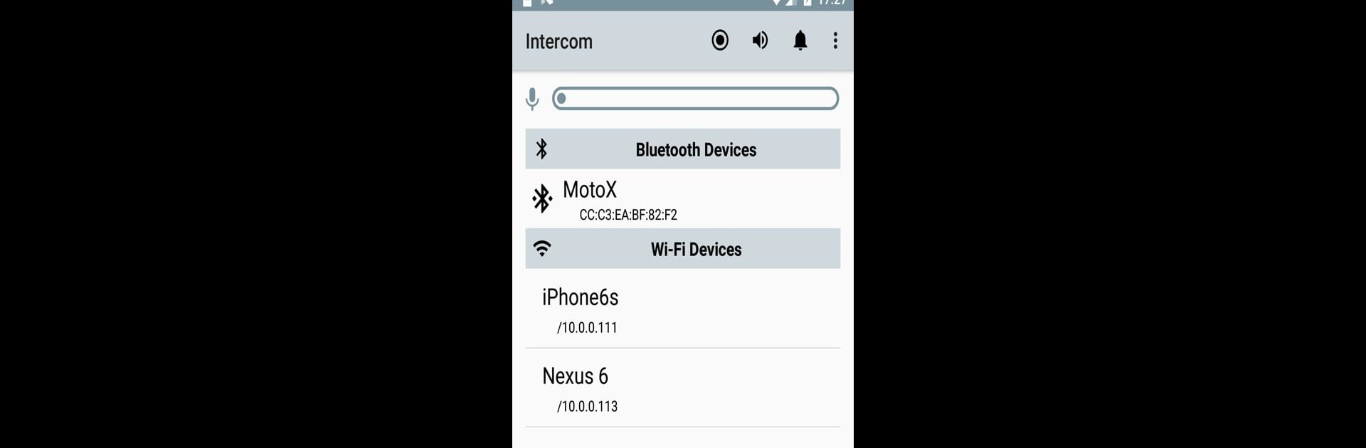 Intercom for Android