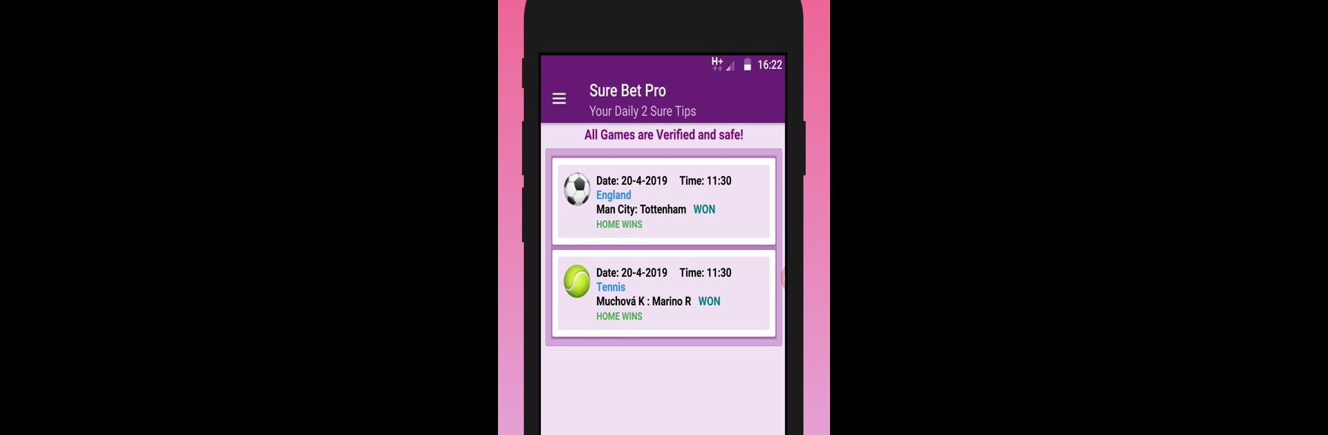 Sure Bet Pro - Sport Predictions