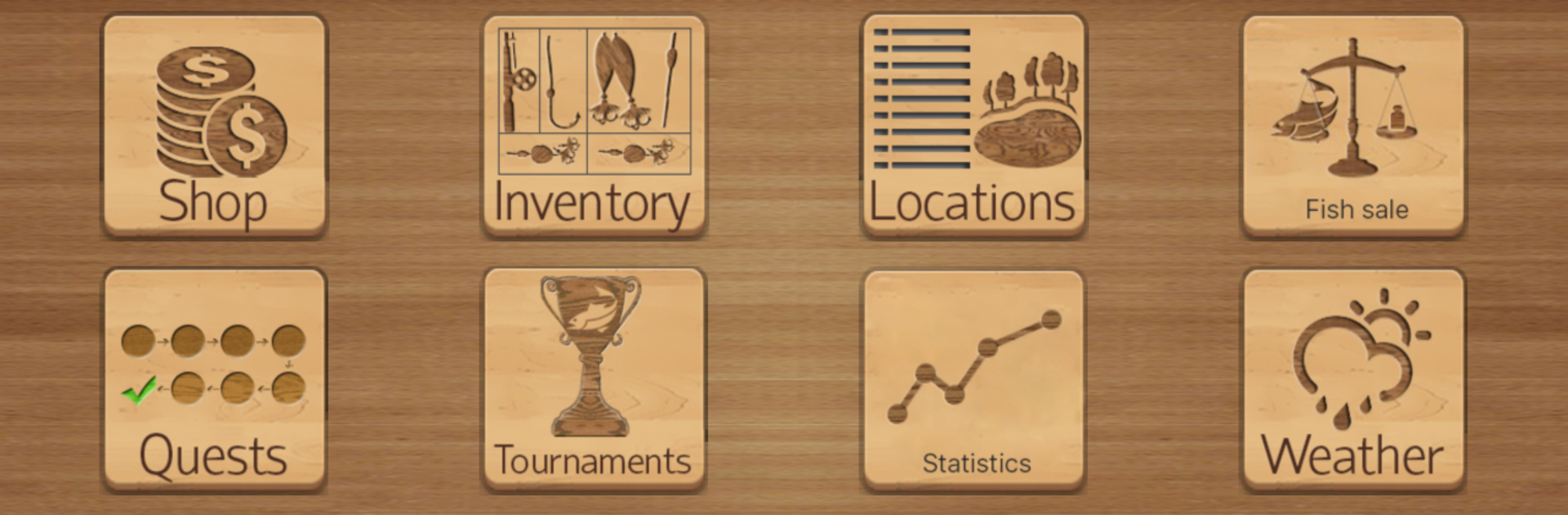 True Fishing (key). Fishing simulator