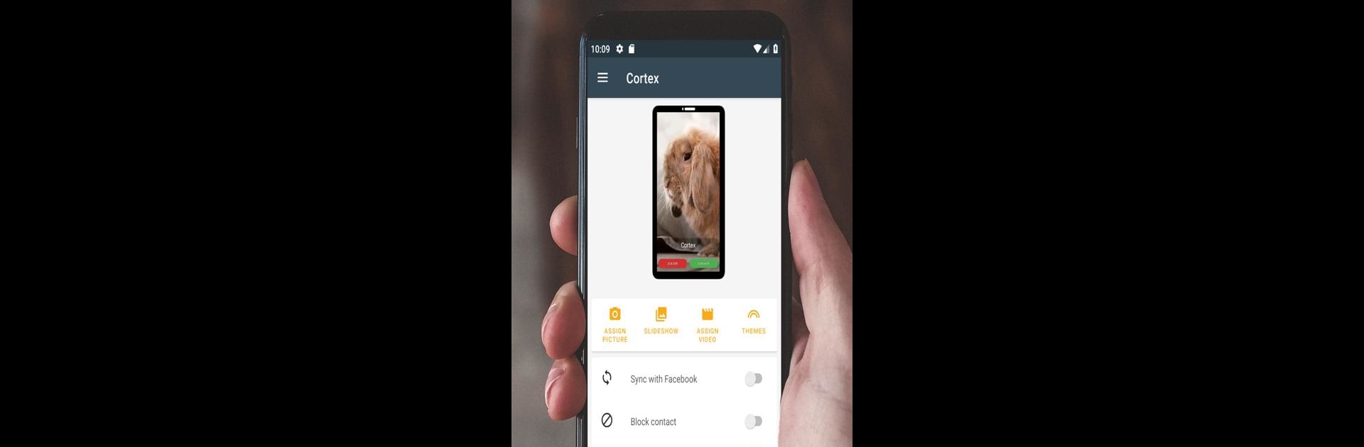 Full Screen Caller ID