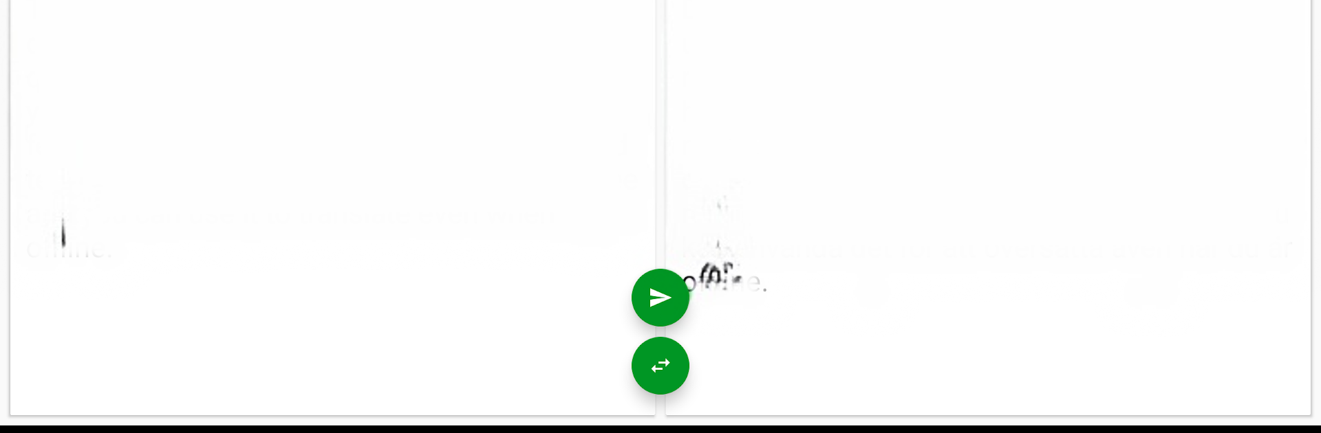 Offline Language Translator