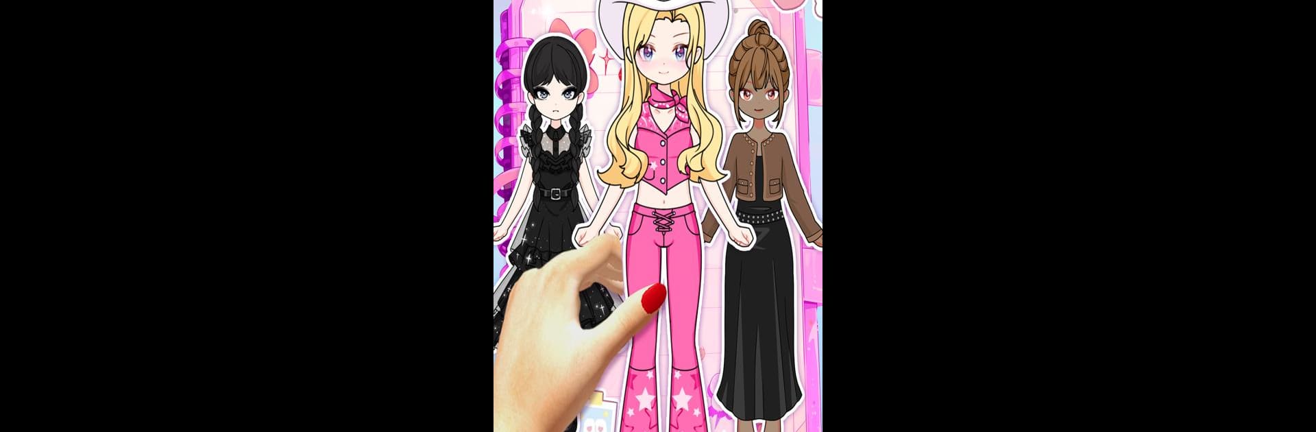 Anime Paper Doll DIY: Dress Up