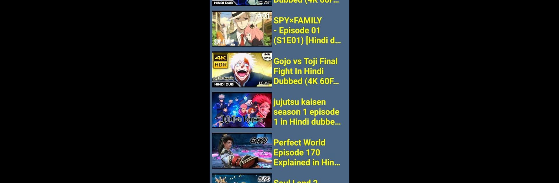 Anime Hindi HD