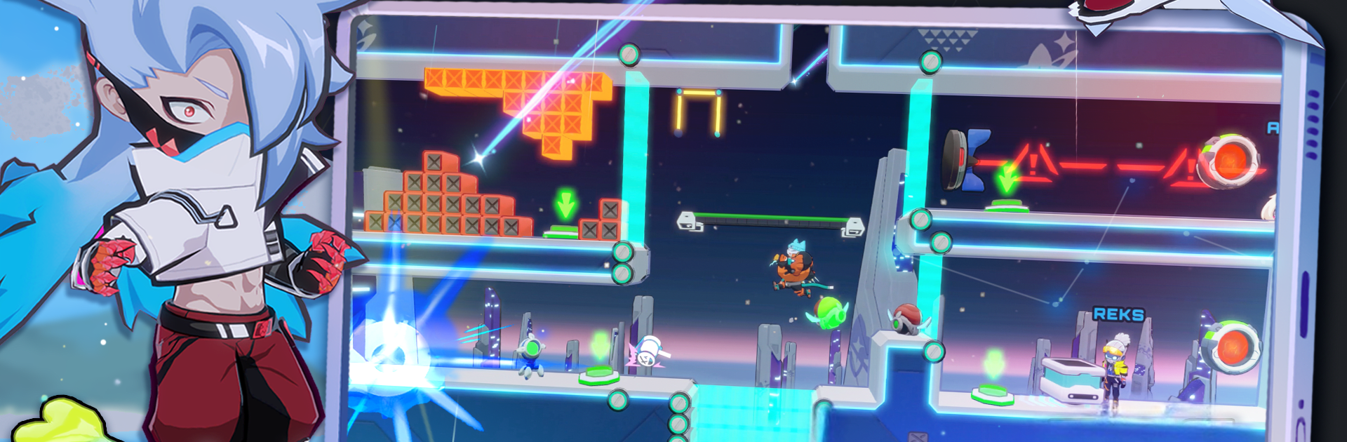 Neon Runners: Super Coins