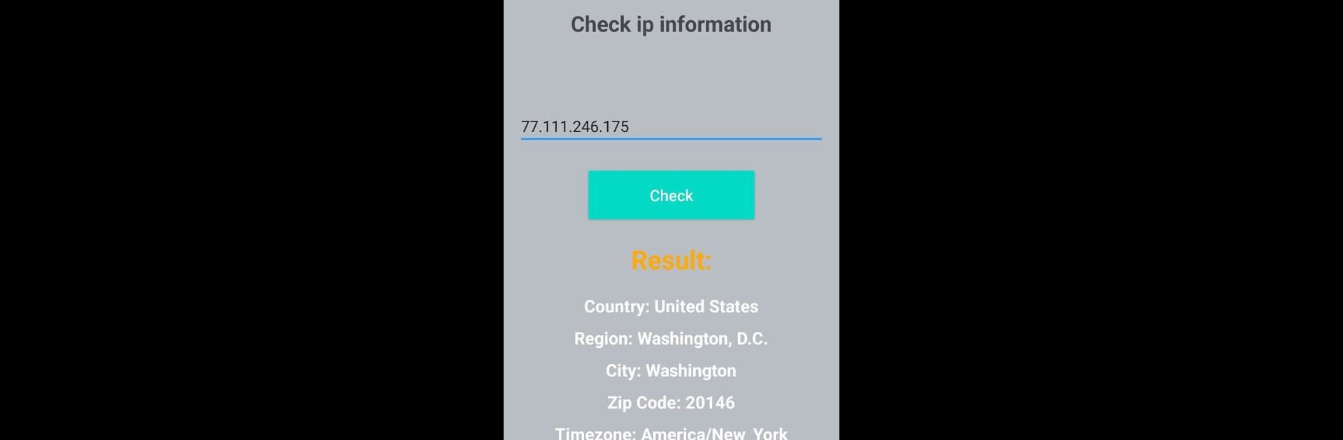 IP information