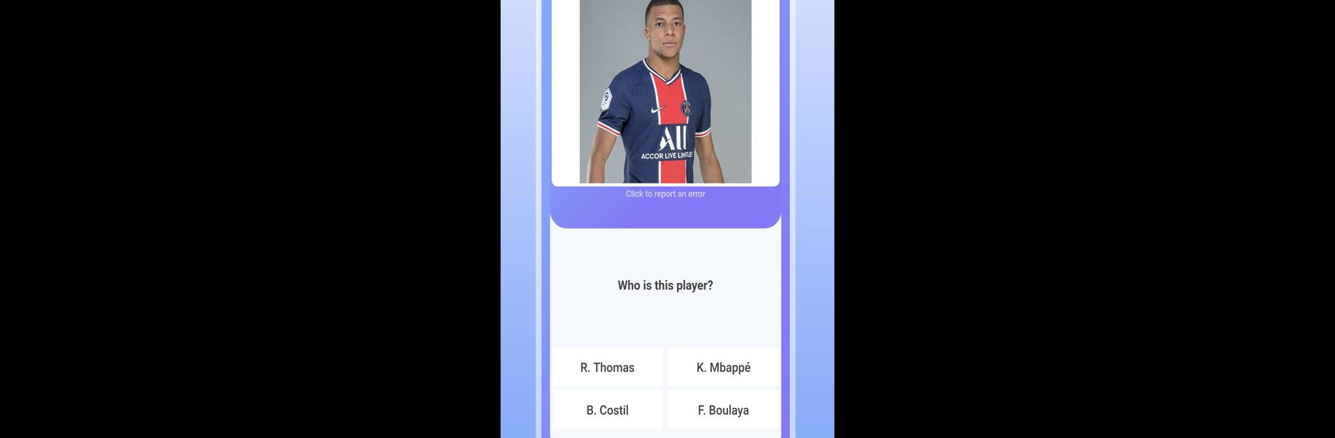 Quiz Football - Devine le nom