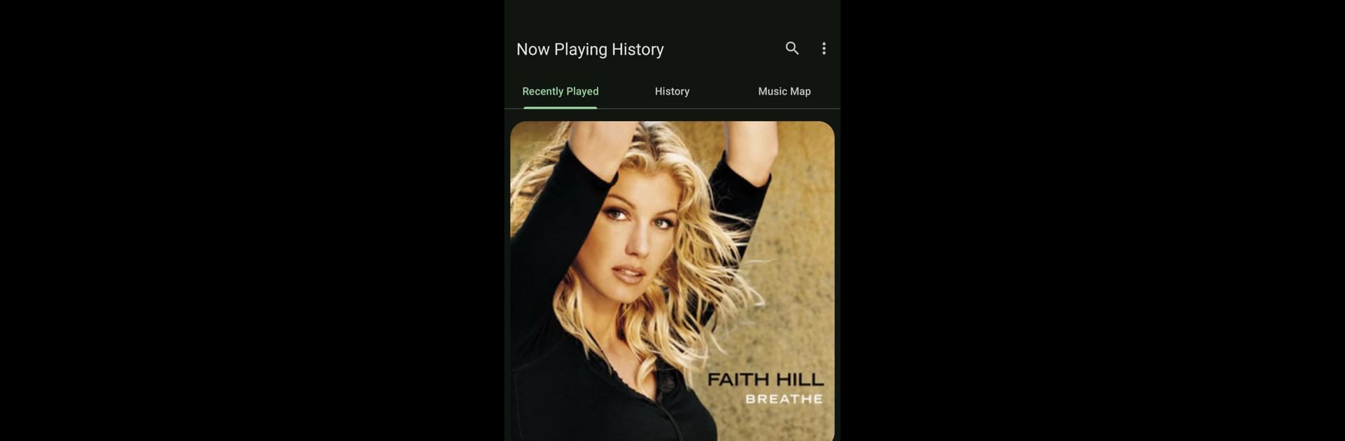 Now Playing History