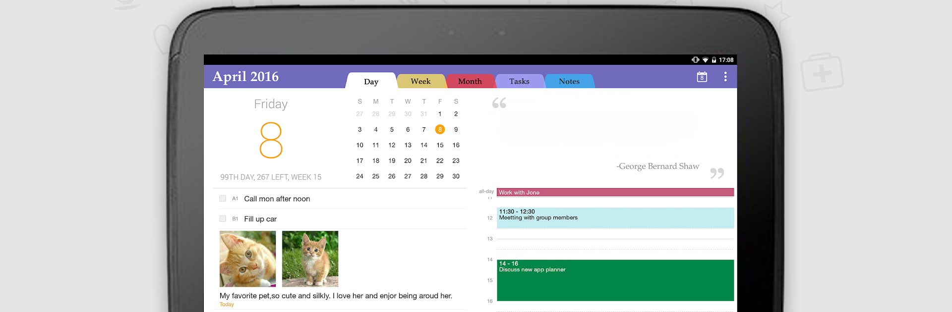 Planner Pro - Daily Calendar