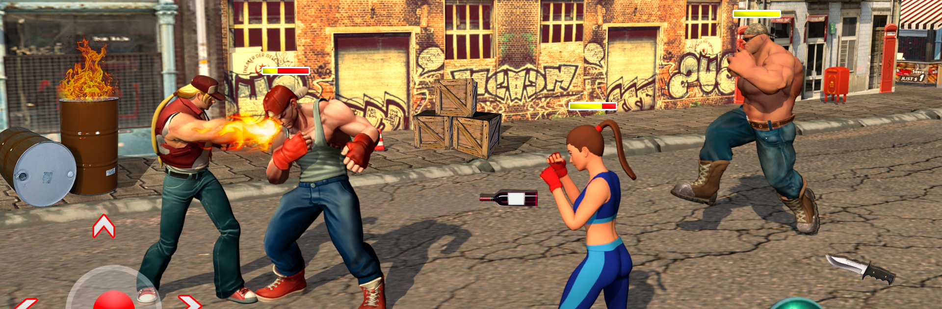 Steel Fury 3D Fighting game