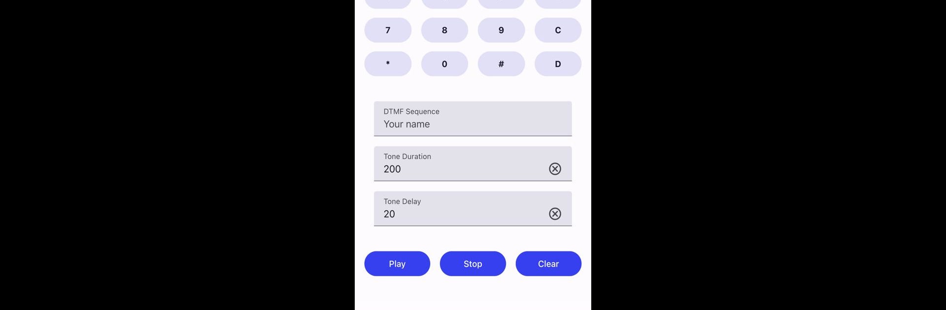 DTMF Tone Generator & Decoder