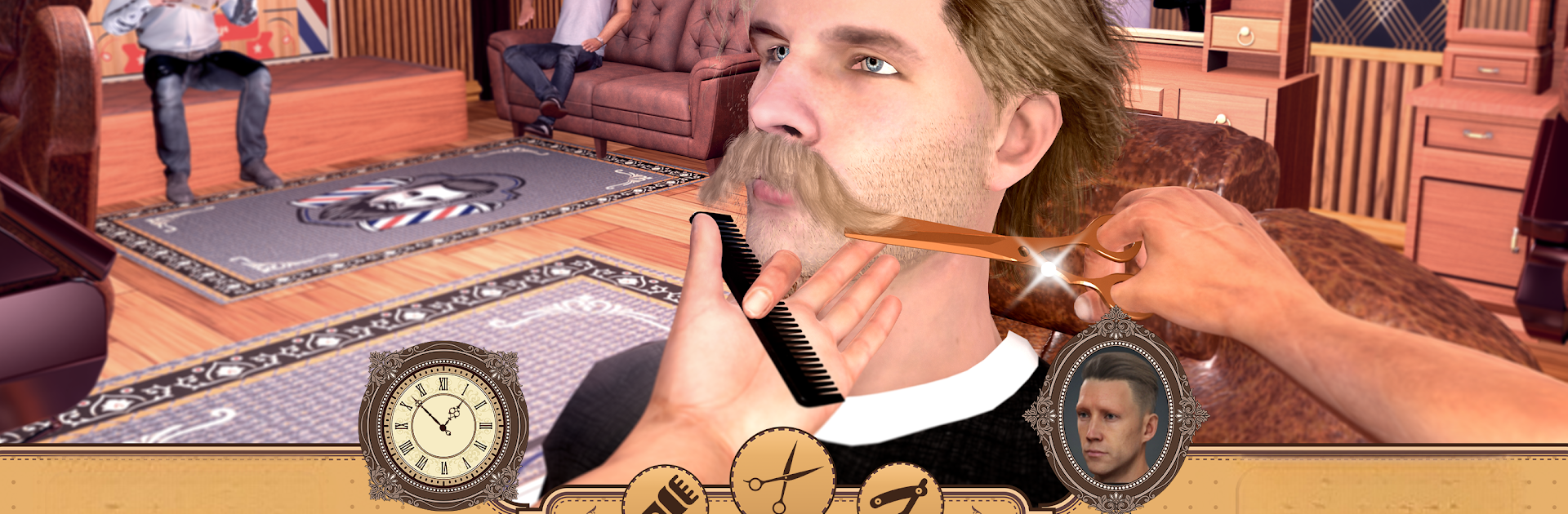 Hair Chop 3d: Barber Shop Game