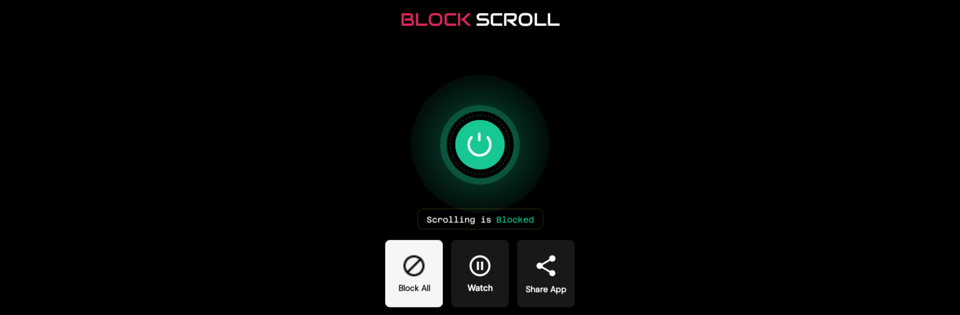 Block Scroll: No Shorts/Reels