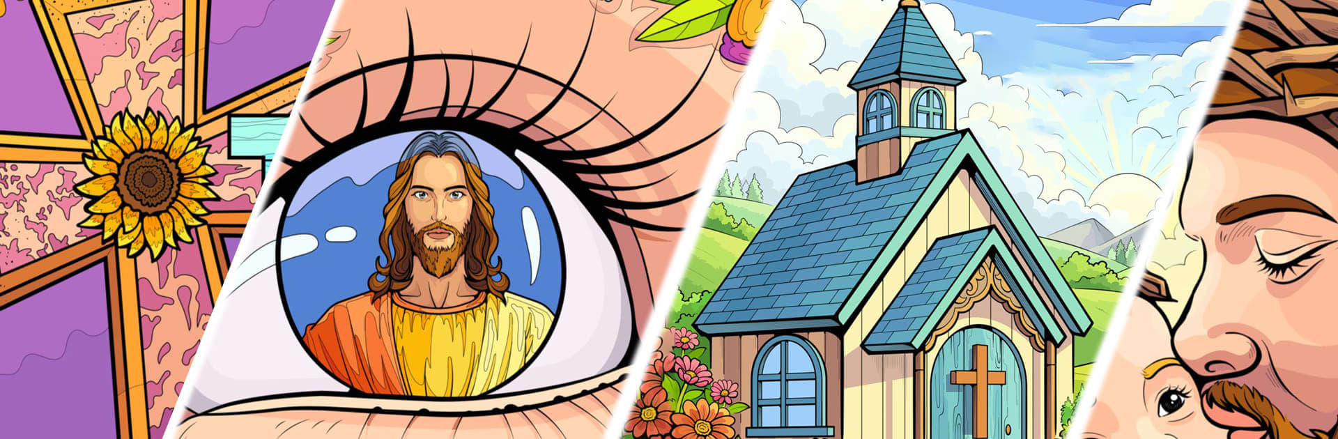 Bible Color Paint By Number