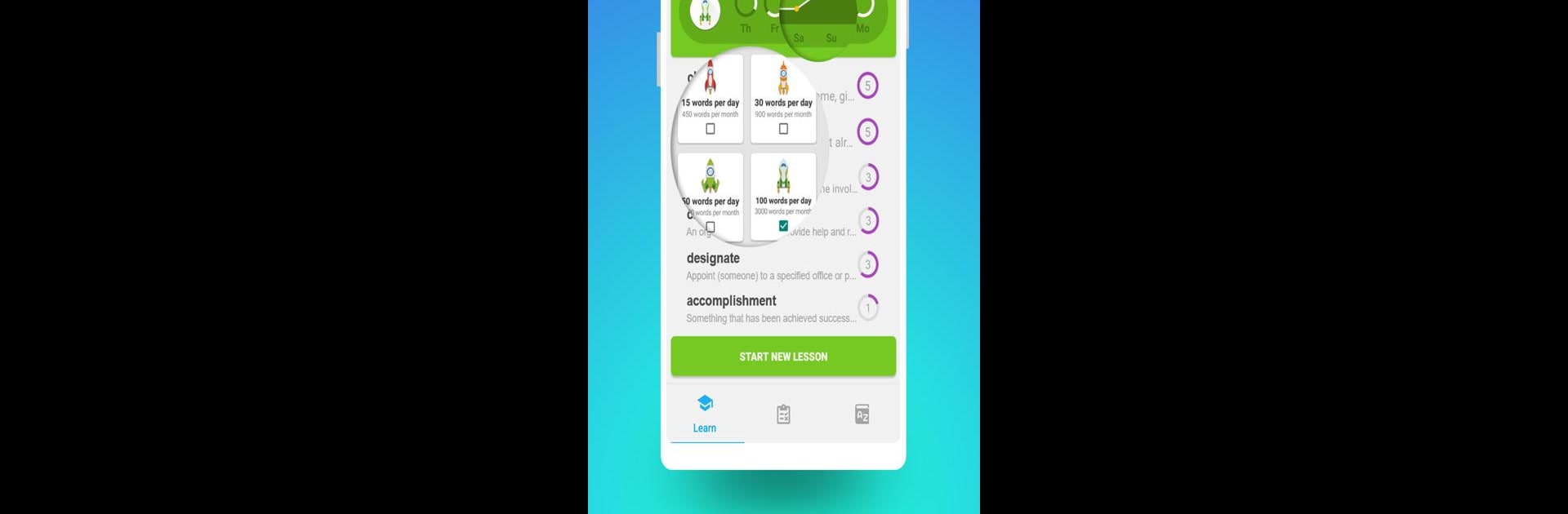 IELTS preparation app. English Vocabulary Builder