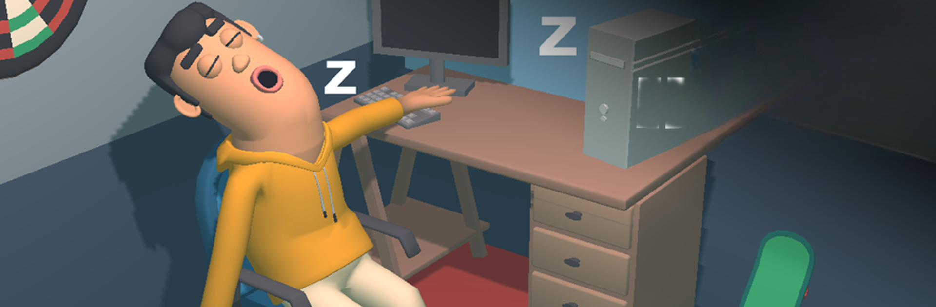 Wake him up