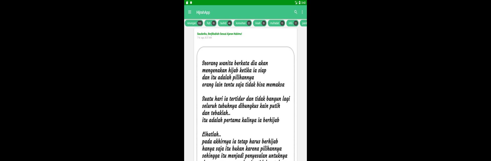 HijrahApp - Dakwah Sunnah Hijrah App