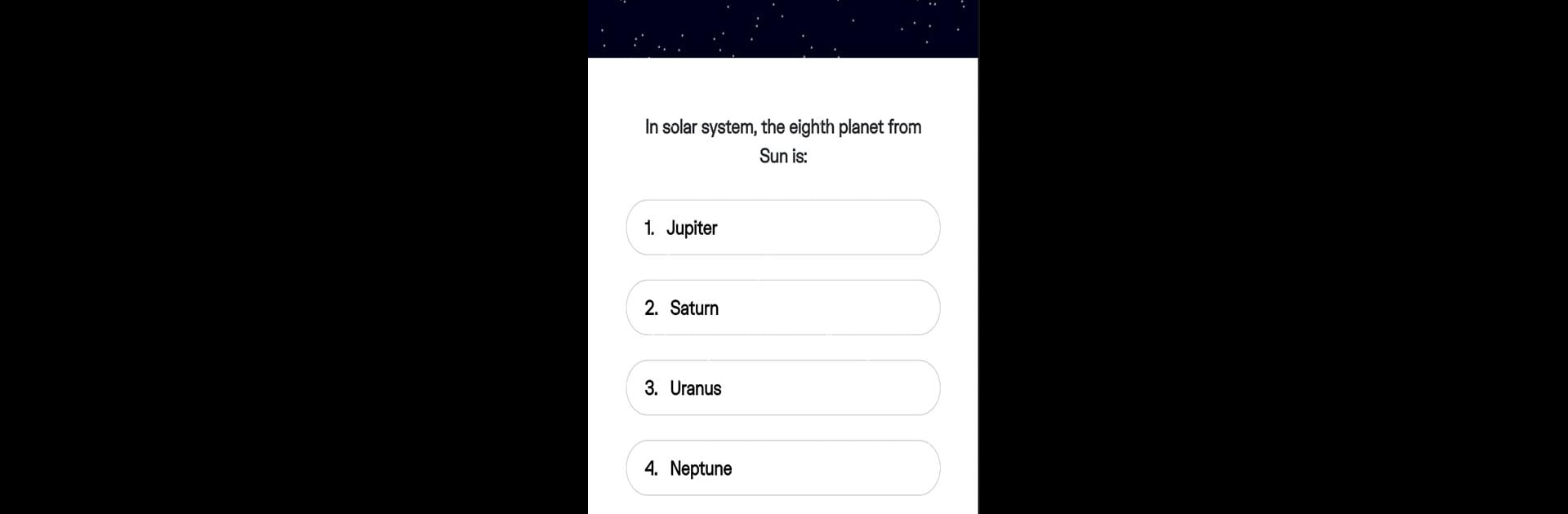 Astronomy Quiz