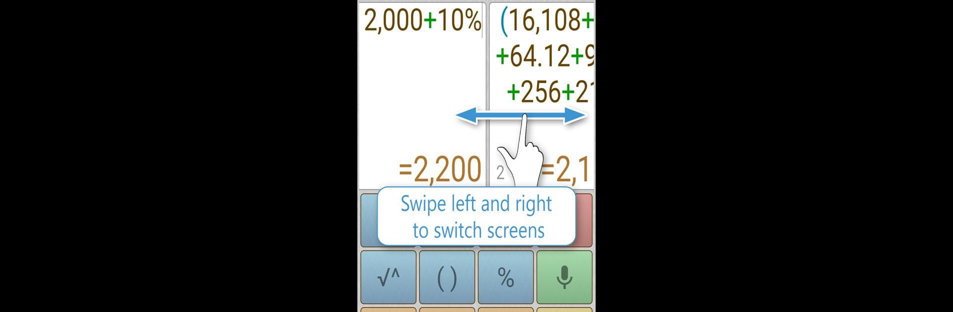 Multi-Screen Voice Calculator