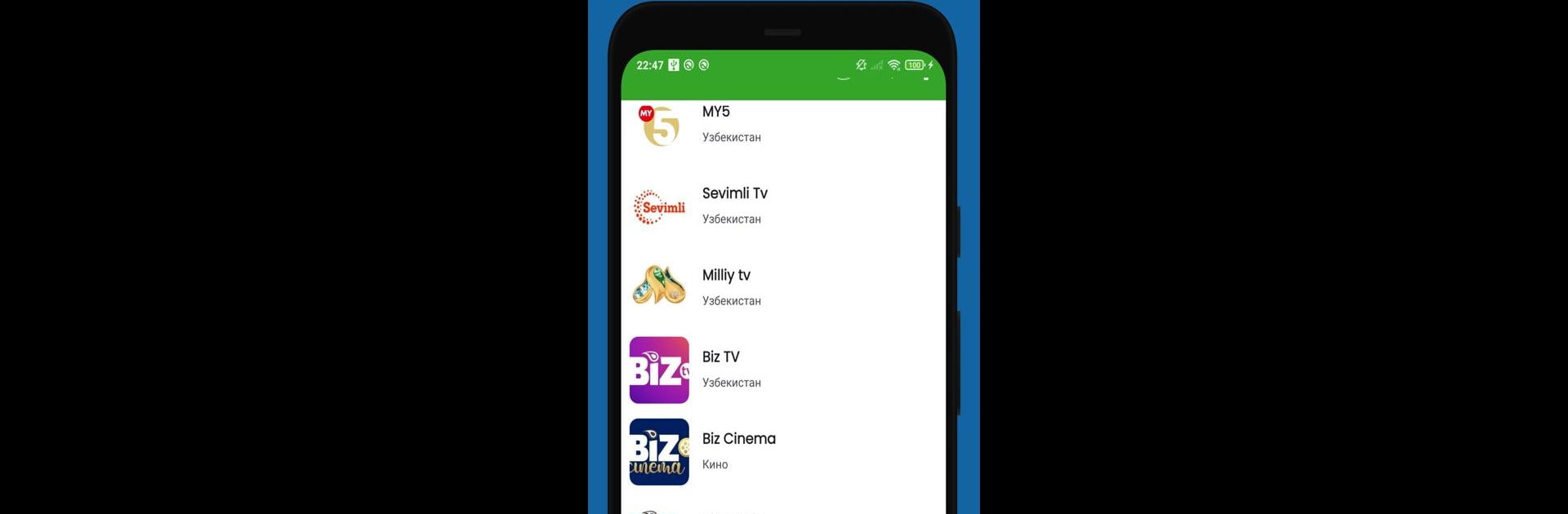 UzbekTV - online tv Uzbekistan