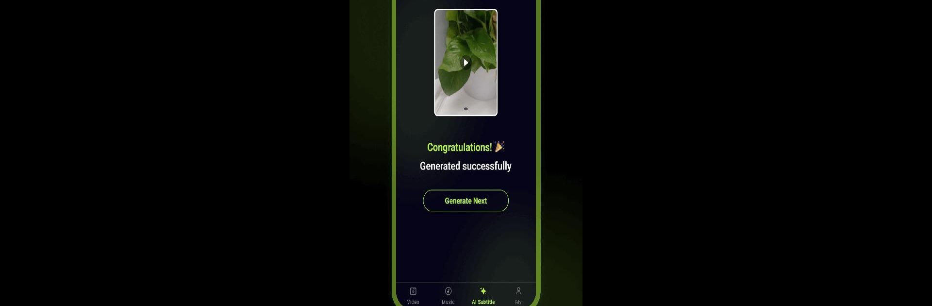 AI Subtitle Player