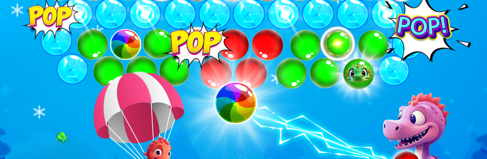 Dinos Rescue : Aim Bubbles Pop