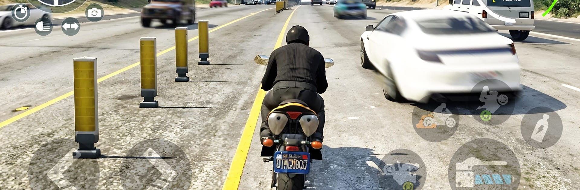 Traffic Bike City Driving
