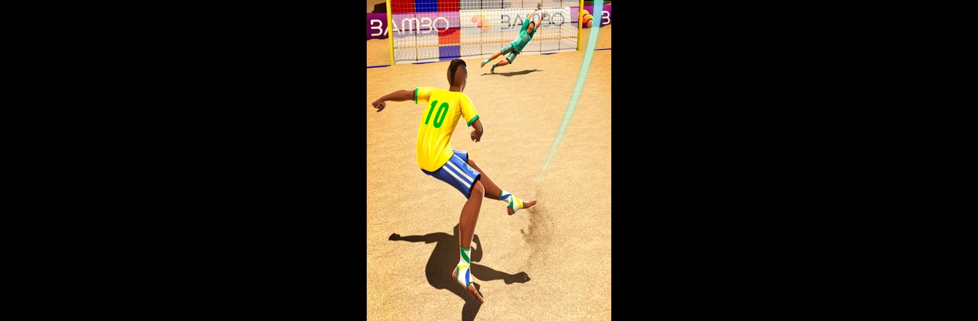 Shoot Goal - Beach Soccer Game