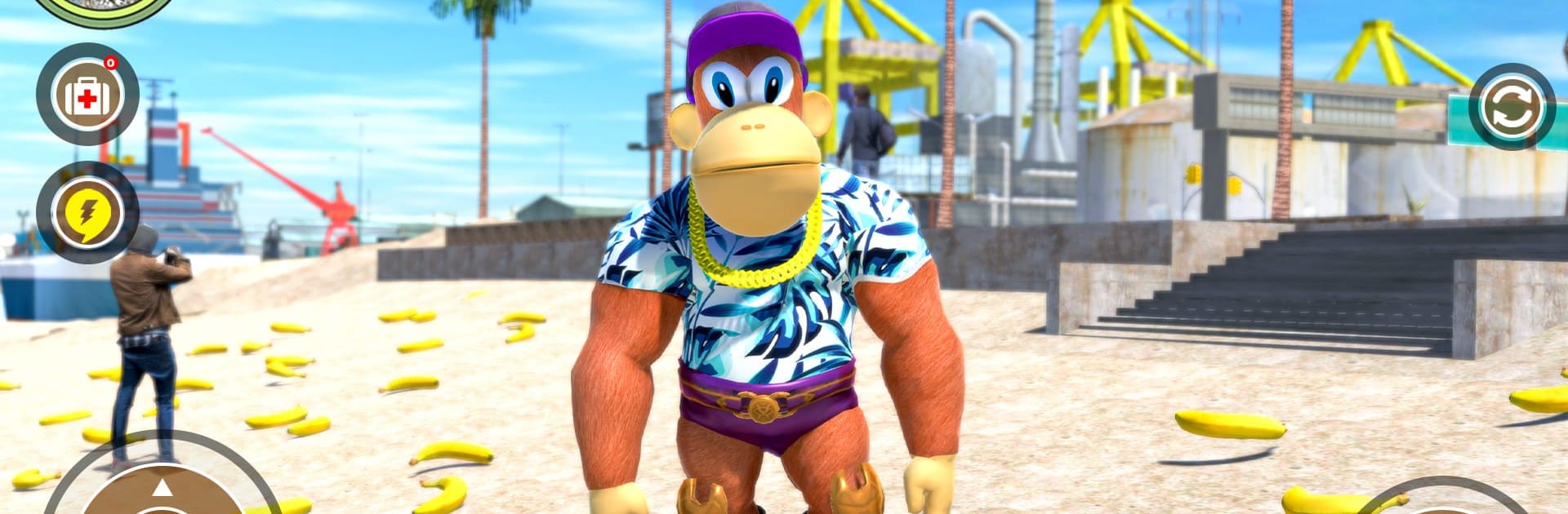 Banana King Fight Gorilla game