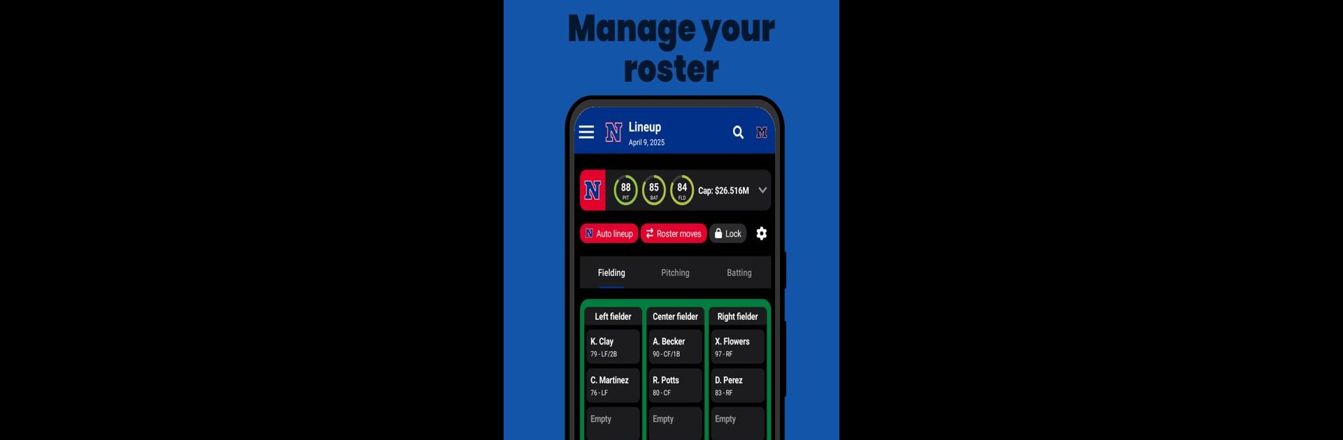 Baseball Legacy Manager 25
