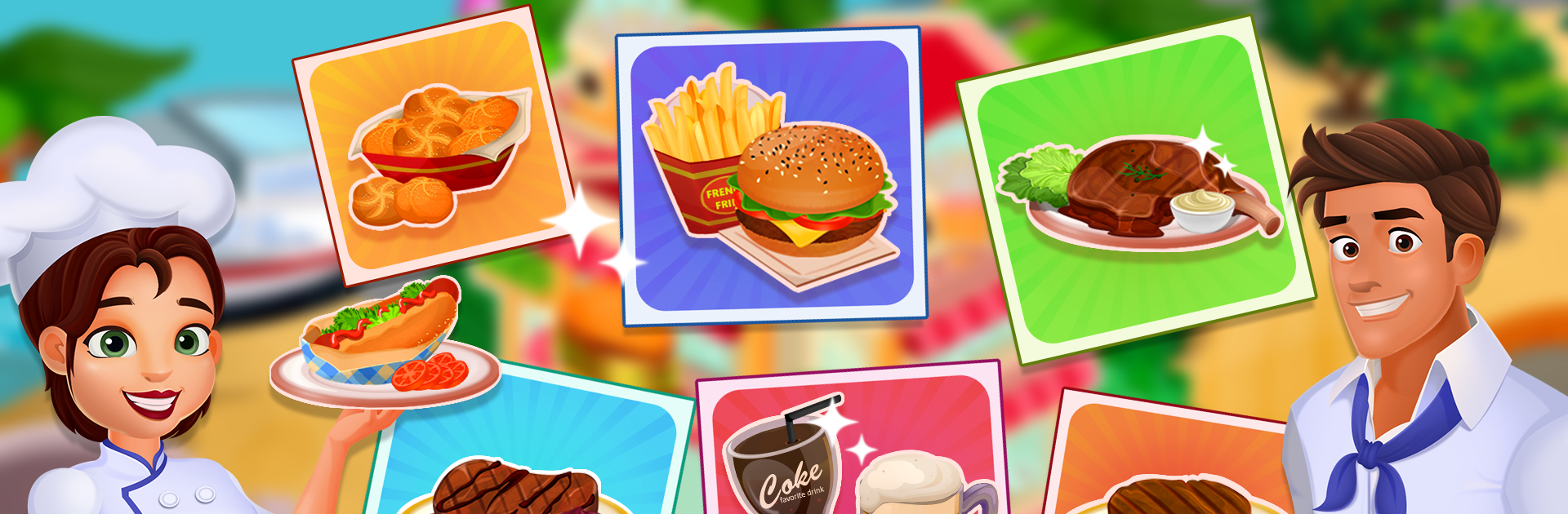 Food Court - Craze Restaurant Chef Cooking Games