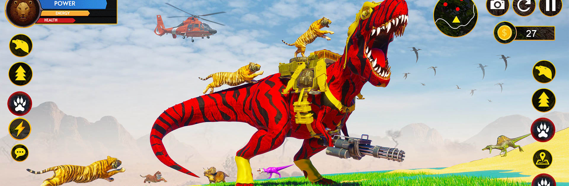 Dinosaur Hunting Sniper Hunter