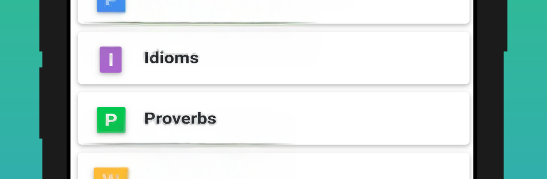 English Vocabulary Advanced